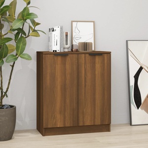 vidaXL, vidaXL Sideboard Braun Eichen-Optik 60x30x70 cm Holzwerkstoff