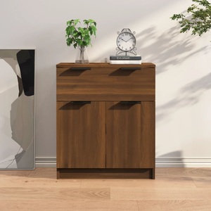 vidaXL, vidaXL Sideboard Braun Eichen-Optik 60x30x70 cm Holzwerkstoff