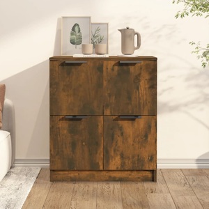 vidaXL, vidaXL Sideboard Räuchereiche 60x30x70 cm Holzwerkstoff