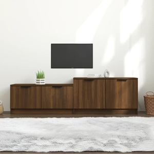 vidaXL, vidaXL TV-Schrank Braun Eichen-Optik 158,5x36x45 cm Holzwerkstoff, vidaXL TV-Schrank Braun Eichen-Optik 158,5x36x45 cm Holzwerkstoff