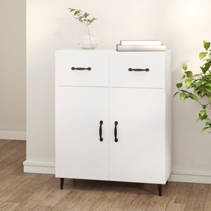vidaXL, vidaXL Sideboard Weiß 69,5x34x90 cm Holzwerkstoff