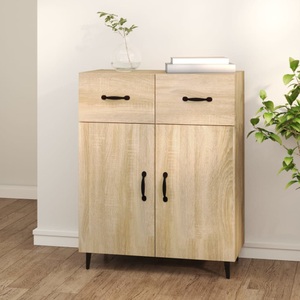 vidaXL, vidaXL Sideboard Sonoma-Eiche 69,5x34x90 cm Holzwerkstoff