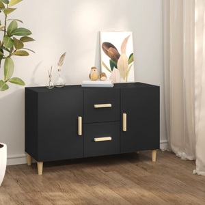 vidaXL, vidaXL Sideboard Schwarz 100x36x60 cm Holzwerkstoff