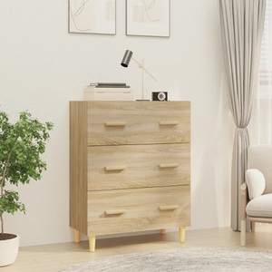 vidaXL, vidaXL Sideboard Sonoma-Eiche 70x34x90 cm Holzwerkstoff