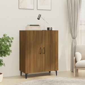 vidaXL, vidaXL Sideboard Braun Eichen-Optik 70x34x90 cm Holzwerkstoff