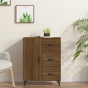 vidaXL, vidaXL Sideboard Braun Eichen-Optik 69,5x34x90 cm Holzwerkstoff