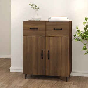 vidaXL, vidaXL Sideboard Braun Eichen-Optik 69,5x34x90 cm Holzwerkstoff