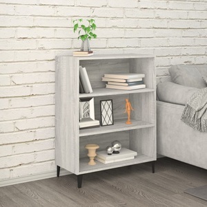 vidaXL, vidaXL Sideboard Grau Sonoma 69,5x32,5x90 cm Holzwerkstoff