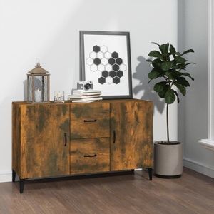 vidaXL, vidaXL Sideboard Räuchereiche 100x36x60 cm Holzwerkstoff