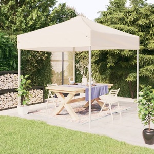 vidaXL, vidaXL Partyzelt Faltbar Creme 3x3 m, vidaXL Partyzelt Faltbar Creme 3x3 m