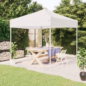 vidaXL, vidaXL Partyzelt Faltbar Weiß 2x2 m, vidaXL Partyzelt Faltbar Weiß 2x2 m