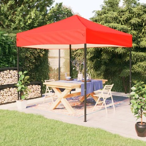 vidaXL, vidaXL Partyzelt Faltbar Rot 2x2 m