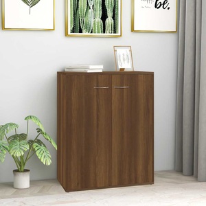 vidaXL, vidaXL Sideboard Braun Eichen-Optik 60x30x75 cm Holzwerkstoff