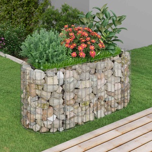 vidaXL, vidaXL Gabionen-Hochbeet Verzinktes Eisen 120x50x50 cm