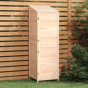 vidaXL, vidaXL Geräteschuppen 55x52x174,5 cm Massivholz Tanne, vidaXL Geräteschuppen 55x52x174,5 cm Massivholz Tanne