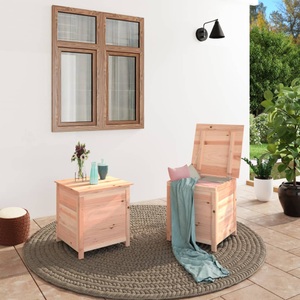 vidaXL, vidaXL Outdoor-Kissenbox 50x50x56 cm Massivholz Tanne, 