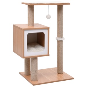 vidaXL, vidaXL Katzen-Kratzbaum mit Sisal-Kratzmatte 82 cm, vidaXL Katzen-Kratzbaum mit Sisal-Kratzmatte 82 cm