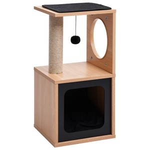 vidaXL, vidaXL Katzen-Kratzbaum mit Sisal-Kratzmatte 60 cm, vidaXL Katzen-Kratzbaum mit Sisal-Kratzmatte 60 cm