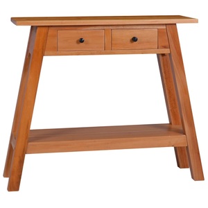 vidaXL, vidaXL Konsolentisch 90x30x75 cm Massivholz Mahagoni, 