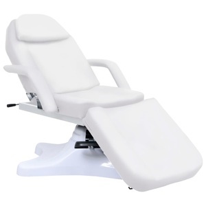 vidaXL, vidaXL Massagetisch Weiß 180x62x(86,5-118) cm, vidaXL Massagetisch Weiß 180x62x(86,5-118) cm