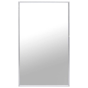 vidaXL, vidaXL Spiegel Silbern 100x60 cm, 