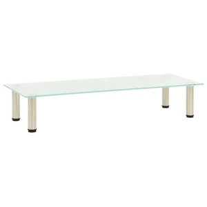 vidaXL, vidaXL TV-Tisch Mattiert 100x35x17 cm Hartglas, 