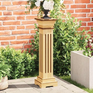 vidaXL, vidaXL Klassischer Säulen-Pflanzenständer Helles Holz 17x17x66 cm