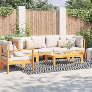 vidaXL, vidaXL Outdoor-Teppich Weiß und Schwarz 190x290 cm PP