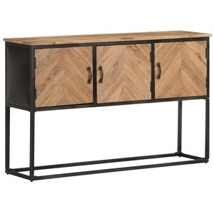 vidaXL, vidaXL Sideboard 120x30x75 cm Akazie Massivholz, vidaXL Sideboard 120x30x75 cm Akazie Massivholz