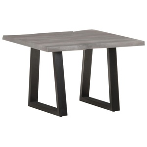 vidaXL, vidaXL Couchtisch mit Baumkanten 60x60x40 cm Massivholz Akazie, vidaXL Couchtisch mit Baumkanten 60x60x40 cm Massivholz Akazie