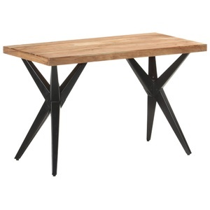 vidaXL, vidaXL Esstisch 120x60x76 cm Massivholz Akazie