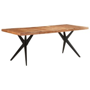 vidaXL, vidaXL Esstisch 200x90x76 cm Akazie Massivholz
