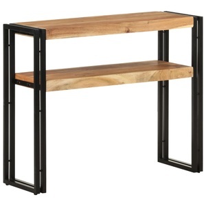 vidaXL, vidaXL Konsolentisch 90x30x75 cm Massivholz Akazie, vidaXL Konsolentisch 90x30x75 cm Massivholz Akazie