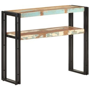 vidaXL, vidaXL Konsolentisch 90x30x75 cm Altholz Massiv, 