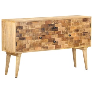 vidaXL, vidaXL Sideboard 120x30x70 cm Massivholz Mango, 