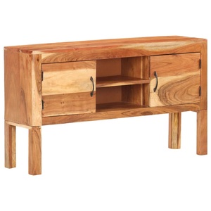 vidaXL, vidaXL Sideboard 116x30x66 cm Akazie Massivholz