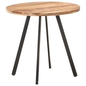 vidaXL, vidaXL Esstisch 80 cm Massivholz Akazie