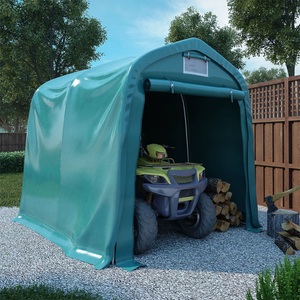 vidaXL, vidaXL Garagenzelt PVC 2,4x2,4 m Grün