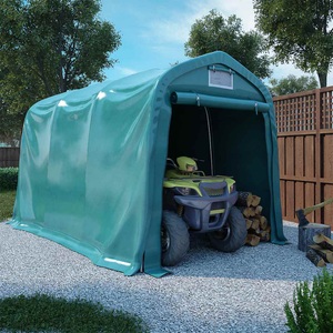 vidaXL, vidaXL Garagenzelt PVC 2,4x3,6 m Grün
