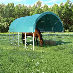 vidaXL, vidaXL Weidezelt PVC 3,7x3,7 m Grün