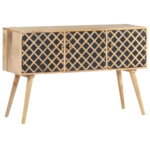 vidaXL, vidaXL Sideboard 118x35x75 cm Massivholz Mango, vidaXL Sideboard 118x35x75 cm Massivholz Mango