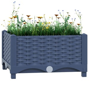 vidaXL, vidaXL Hochbeet 40x40x23 cm Polypropylen, vidaXL Hochbeet 40x40x23 cm Polypropylen