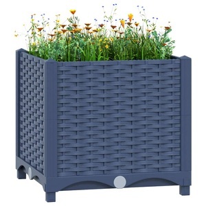 vidaXL, vidaXL Hochbeet 40x40x38 cm Polypropylen, vidaXL Hochbeet 40x40x38 cm Polypropylen