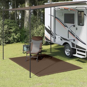 vidaXL, vidaXL Zeltteppich 250x350 cm Braun