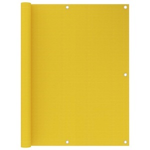 vidaXL, vidaXL Balkon-Sichtschutz Gelb 120x500 cm HDPE, vidaXL Balkon-Sichtschutz Gelb 120x500 cm HDPE
