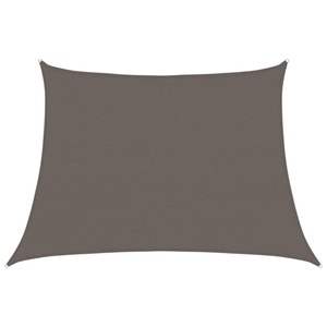vidaXL, vidaXL Sonnensegel 160 g/m² Anthrazit 4/5x3 m HDPE, vidaXL Sonnensegel 160 g/m² Anthrazit 4/5x3 m HDPEE