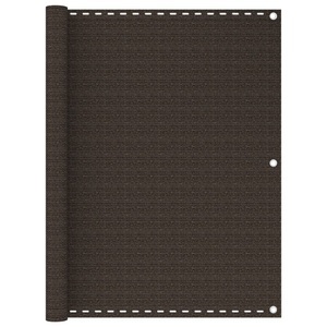 vidaXL, vidaXL Balkon-Sichtschutz Braun 120x300 cm HDPE, 