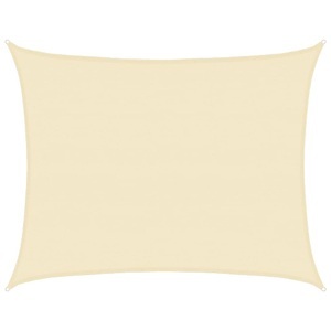 vidaXL, vidaXL Sonnensegel 160 g/m² Creme 6x8 m HDPE