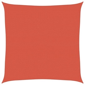 vidaXL, vidaXL Sonnensegel 160 g/m² Terrakottarot 5x5 m HDPE