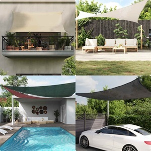 vidaXL, vidaXL Sonnensegel 160 g/m² Taupe 3/4x2 m HDPE, vidaXL Sonnensegel 160 g/m² Taupe 3/4x2 m HDPE